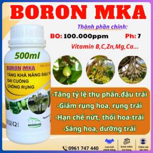 BORON MKA - BỔ SUNG TRUNG VI LƯỢNG