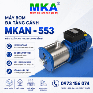 MÁY BƠM NÉN ÁP CAO SUPER PRO MKAN-553 5.5HP CHÍNH HÃNG